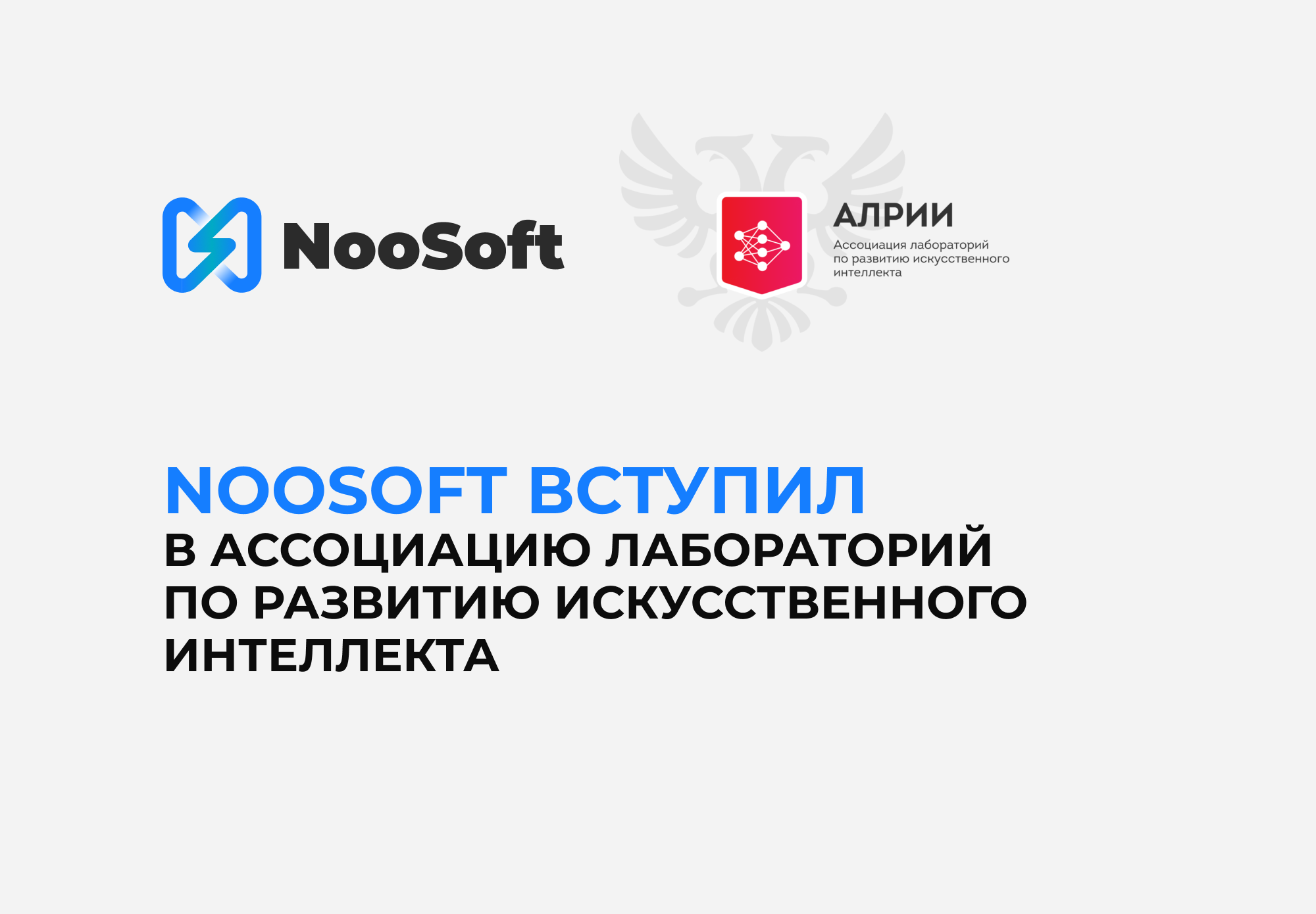 NooSoft в составе АЛРИИ