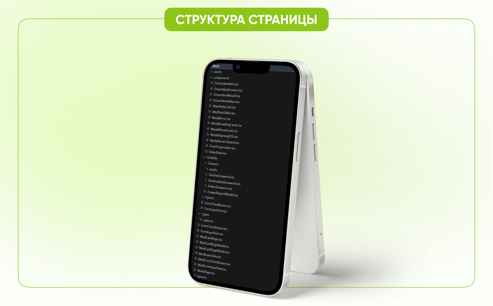 Структура страницы