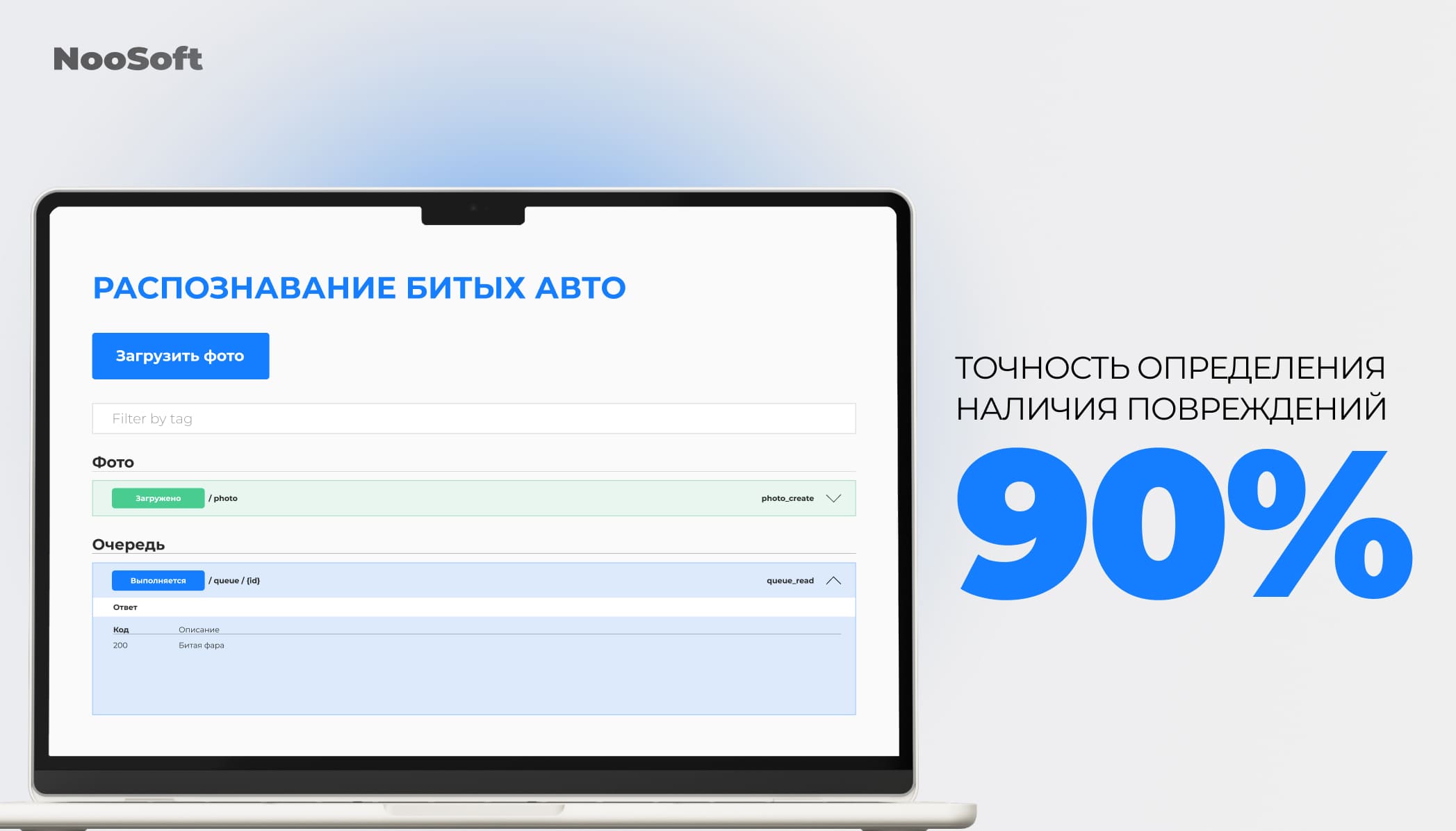 ИИ определение повреждений по фото