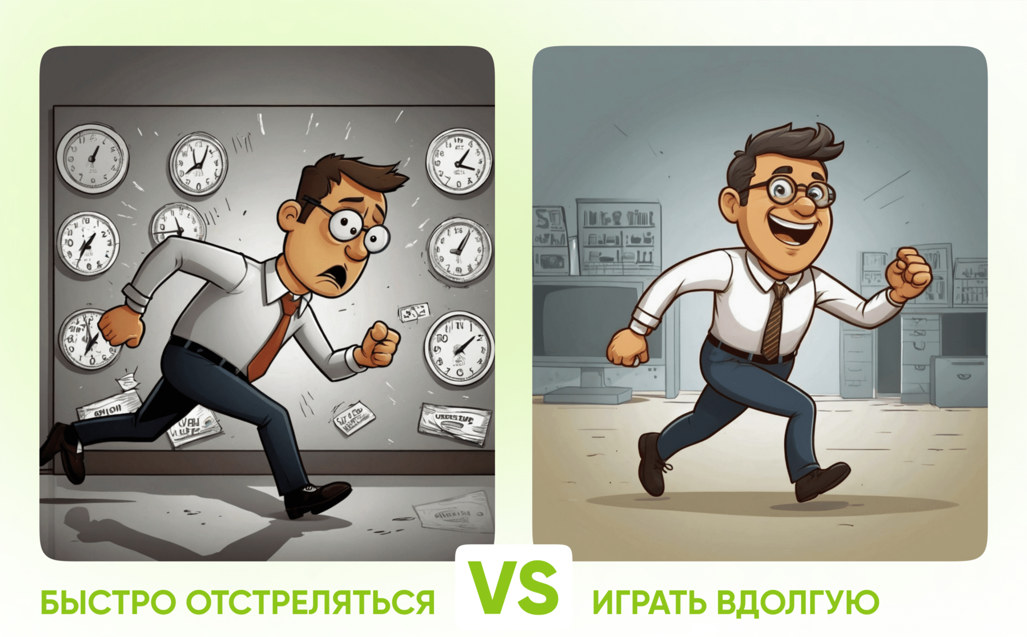 Быстро отстреляться VS. Играть вдолгую