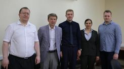 Валентин Макаров на встрече с представителями ИТ-индустрии Алтайского края Президент РУССОФТ Валентин Макаров в Алтайском крае